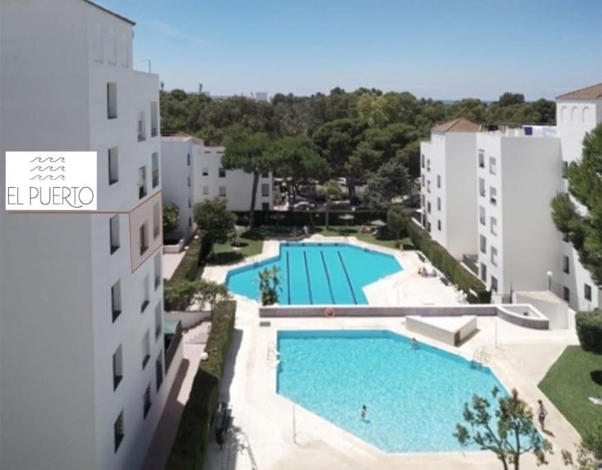 エル・プエルト・デ・サンタ・マリアPiso Reformado De Diseno C/Terraza. Playa El Anclaアパートメント エクステリア 写真